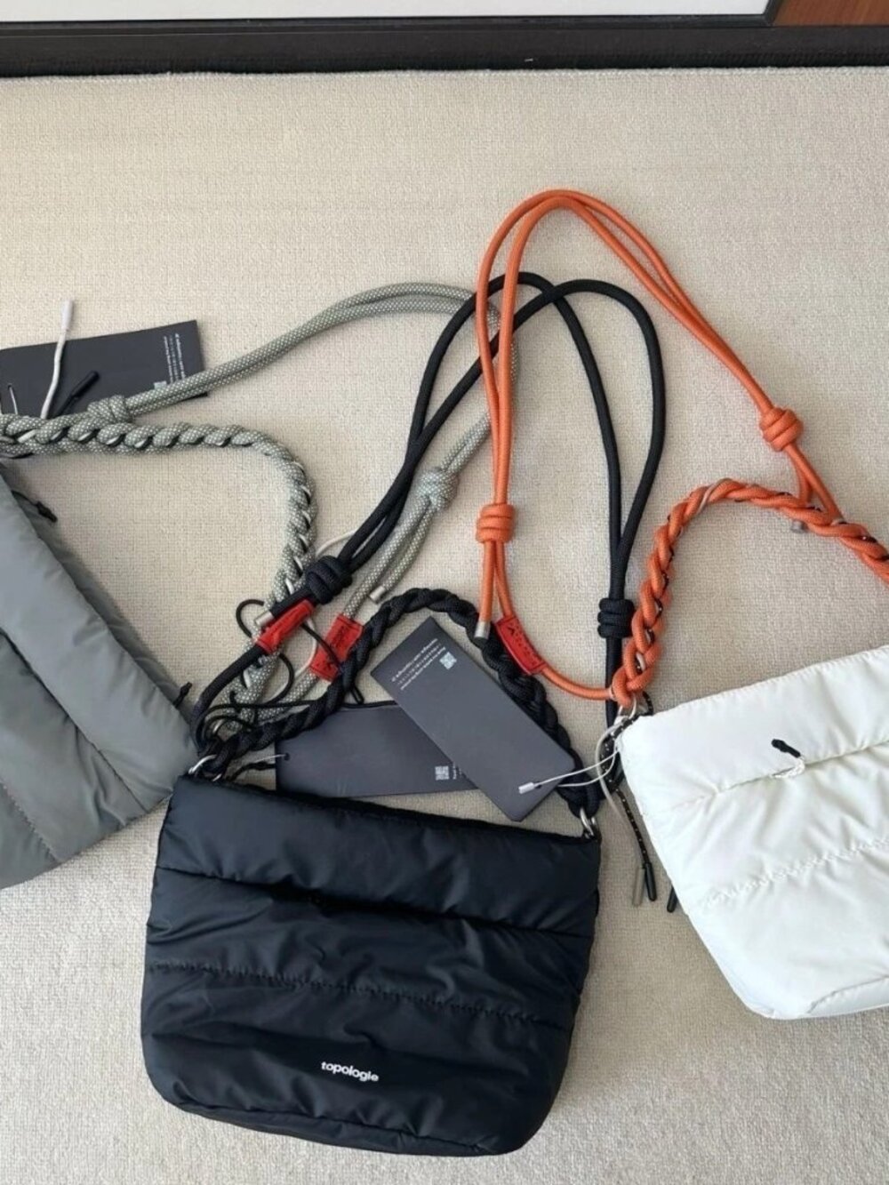 Pre-owned Topologie Portable Crossbody Bag for Casual Outdoor Travel